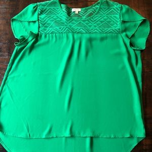 Lily White Flowy Blouse